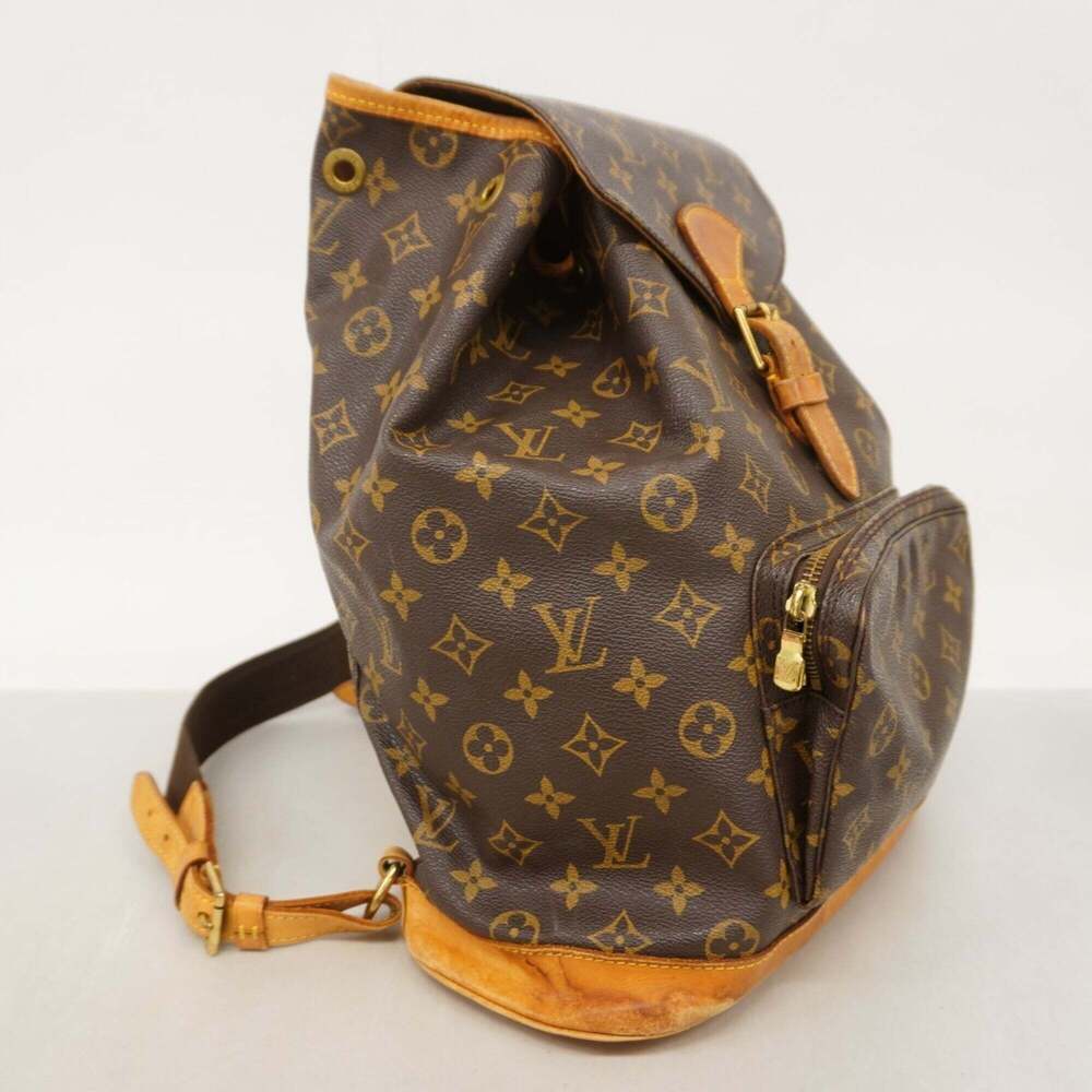 LOUIS VUITTON Authentic Brown Monogram Backpack - Picture 2 of 11